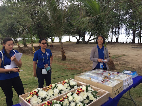 SMS Cormoran Event volunteers