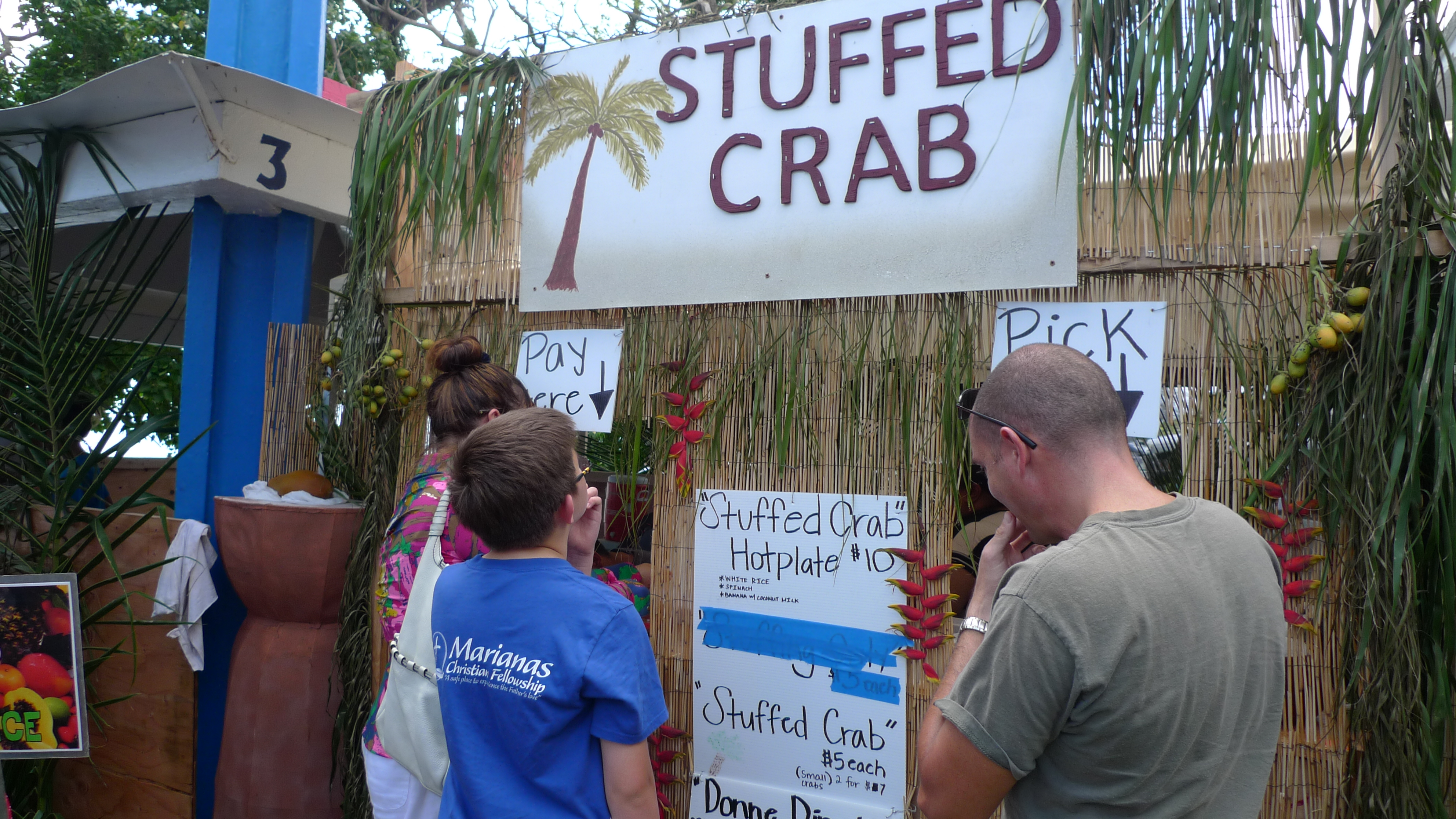 Stuffed Crab Stuffed Crab is one of the dishes offered during the Crab Festival