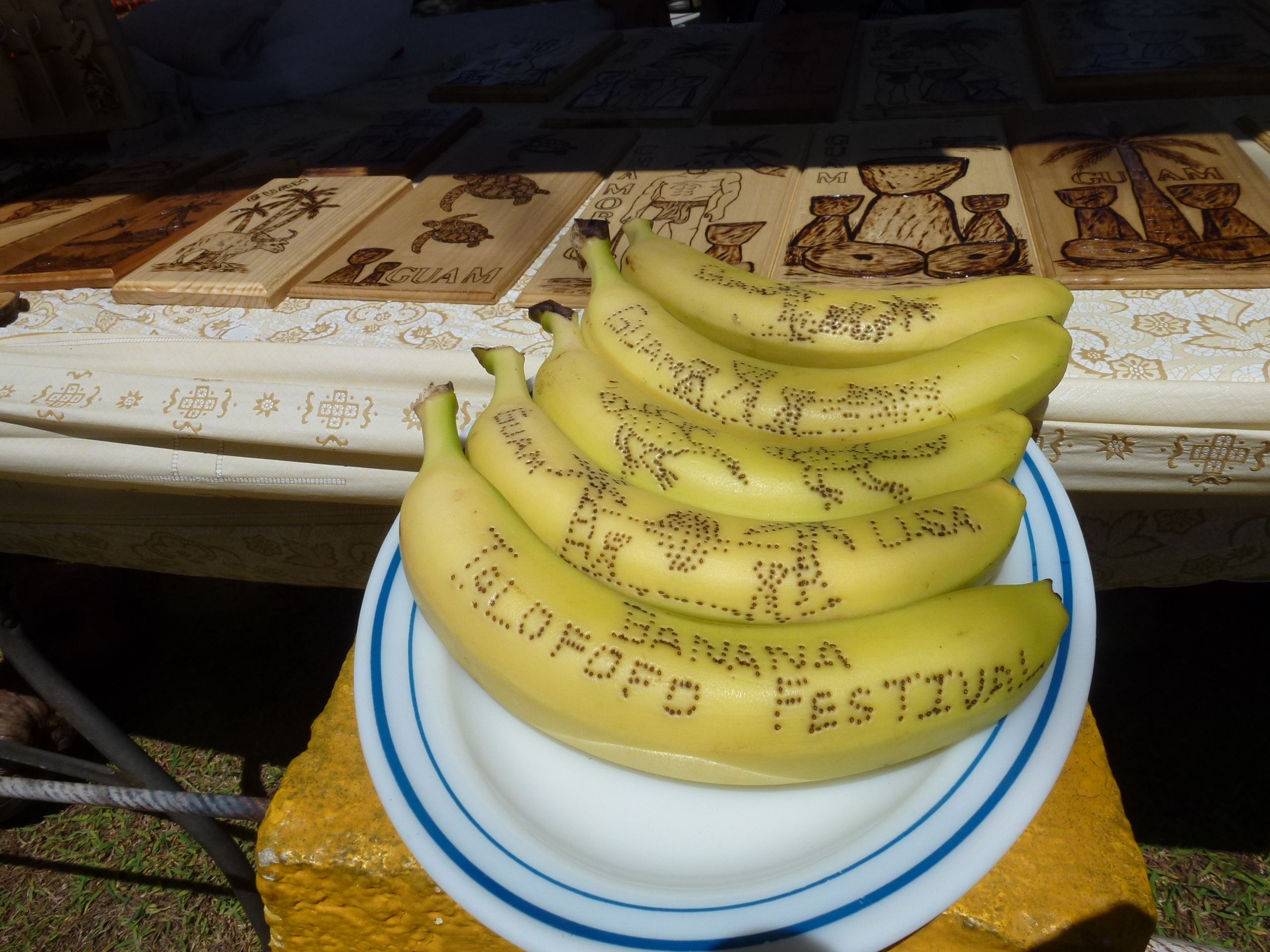 Banana Festival Art Editable art at the Talofofo Banana Festival