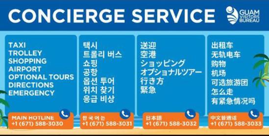 concierge service signs 3